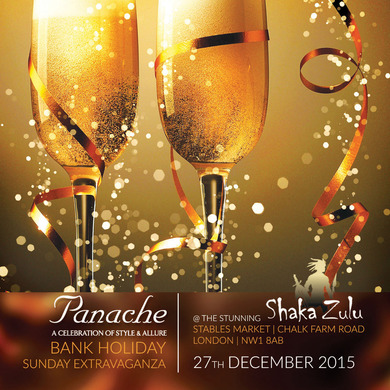Panache Bank Holiday Sunday 27 December (VIP)