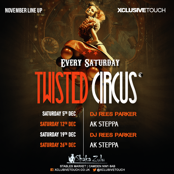 Twisted Circus Saturdays