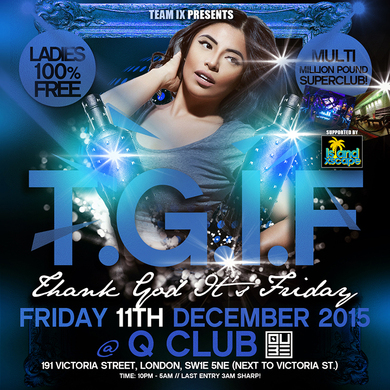 TGIF - Thank God Its Friday