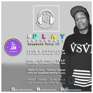 #PlaySaturdays: Snapback Party IV