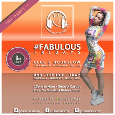 #FabulousFridays: TGIF II
