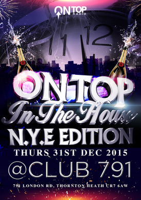 ONTOP IN THE HOUSE 2015 NYE EDITION