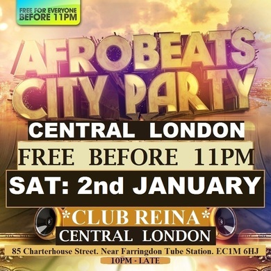 AFRO BEATS: CENTRAL LONDON