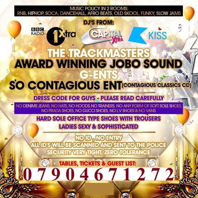 AFRO BEATS CITY PARTY: CENTRAL LONDON
