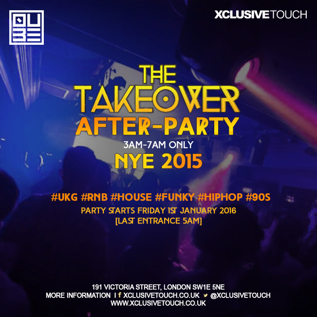 THE TAKEOVER After Party, NYE 2015