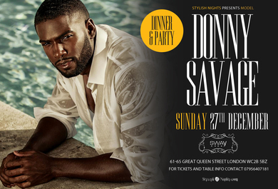 US MODEL DONNY SAVAGE HOSTS STYLISHNIGHTS