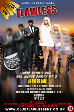 Flawless All White NYE Party