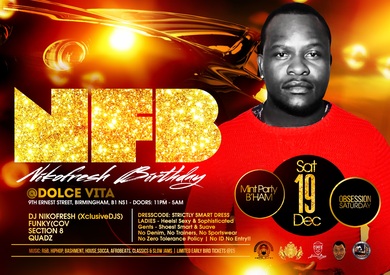 NIKOFR3SH XCLUSIVE BIRTHDAY PARTY
