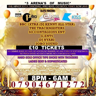AFRO BEATS NEW YEARS EVE PARTY: LONDON £10