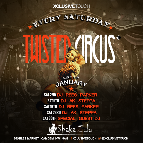 Twisted Circus Saturdays