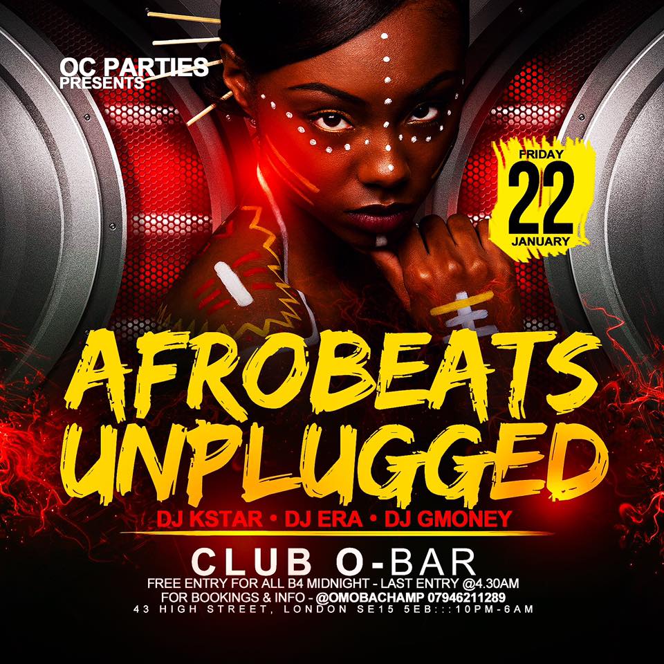 Afrobeats Unplugged Party