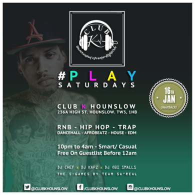 #PlaySaturdays: Snapback Edition