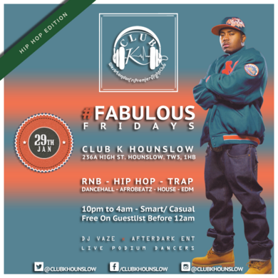#FabulousFridays: Hip Hop Edition