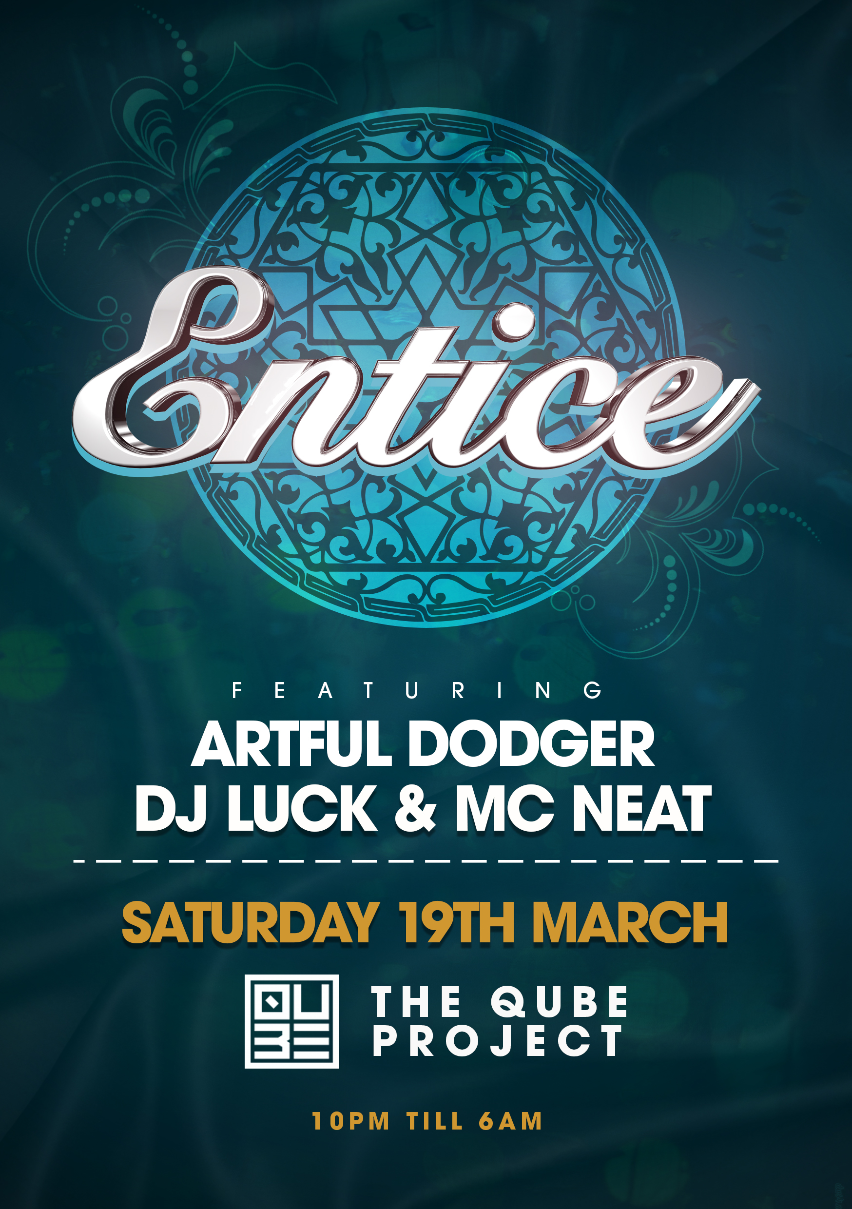 Entice: ARTFUL DODGER / DJ LUCK & MC NEAT