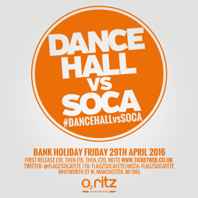 DANCEHALL vs SOCA MANCHESTER