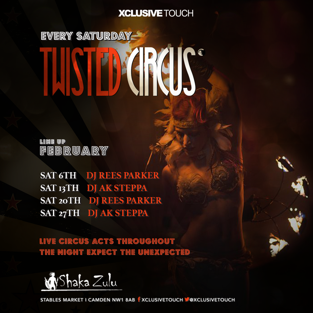 Twisted Circus Saturdays
