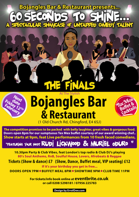 60 SECONDS TO SHINE..UNTAPPED COMEDY FINALS