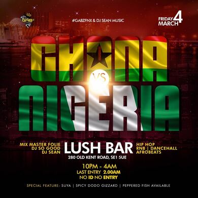 NIGERIA Vs GHANA FT Dj Sean
