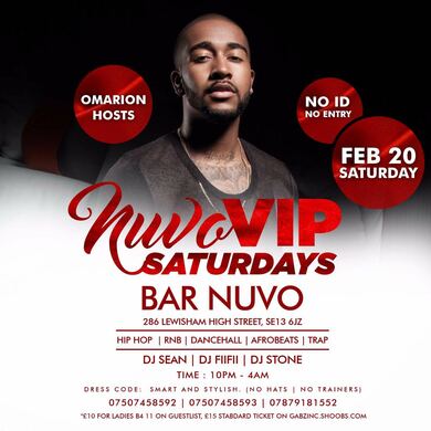 OMARION Host #NuvoVip_Saturdays | Feb 20th