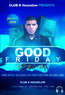 Good Friday Special: Free Entry Before 12am