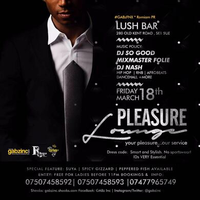 PLEASURE LOUNGE