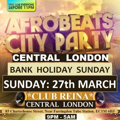 AFRO BEATS: CENTRAL LONDON: BANK HOLIDAY SUN