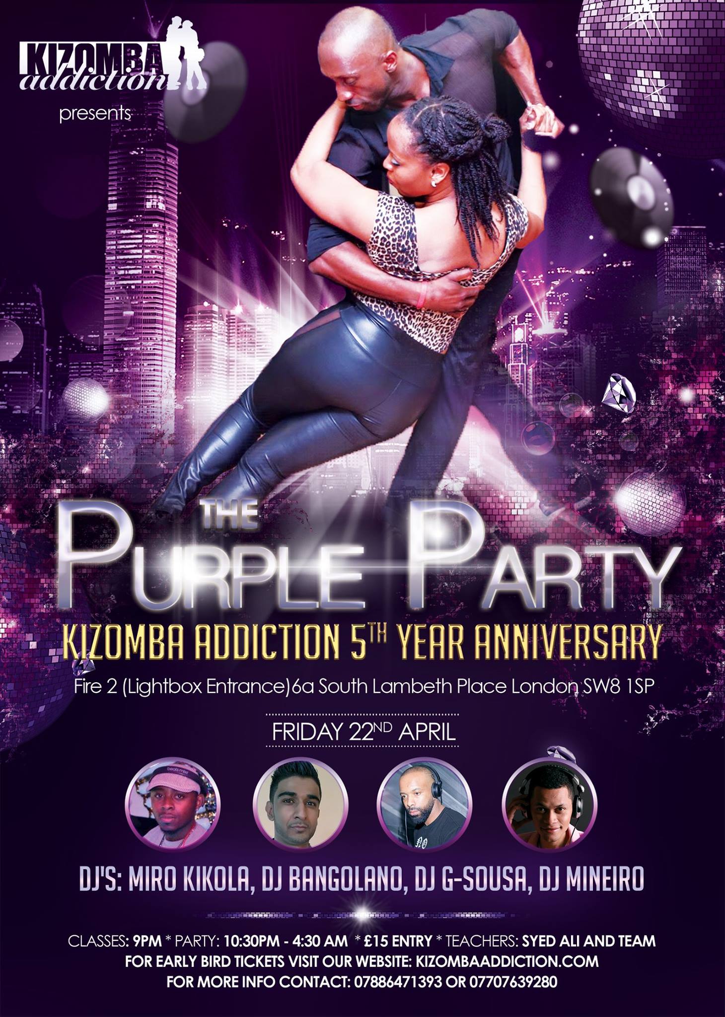 Kizomba Addition's 5th Anniversary!