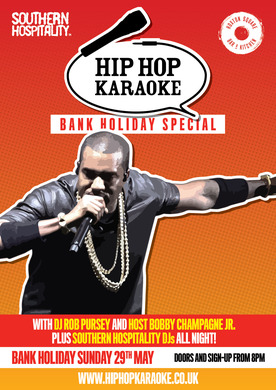 Hip Hop Karaoke May 29th Bank Holiday Special