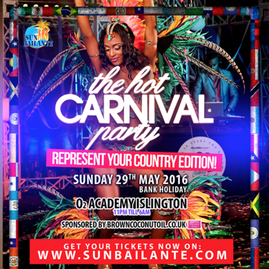 The Hot Carnival Party Represent your country