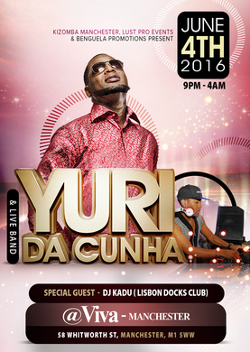 YURI DA CUNHA LIVE IN MANCHESTER @ VIVA CLUB