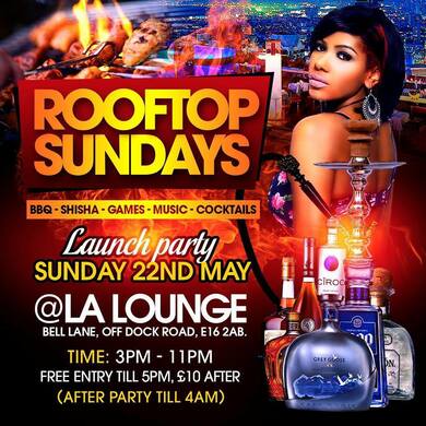 ROOFTOP SUNDAYS - BANK HOLIDAY SPECIAL
