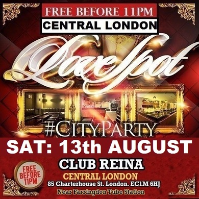 LOVESPOT: CENTRAL LONDON: FREE B4 11PM