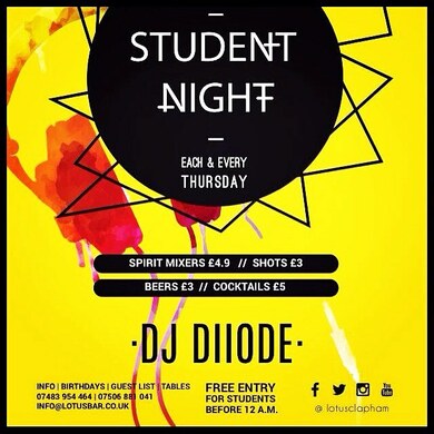 STUDENT NIGHT