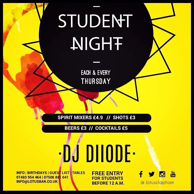 STUDENT NIGHT