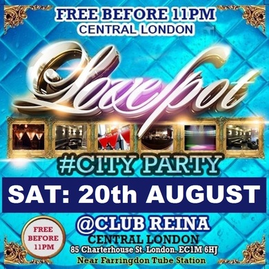LOVESPOT: CENTRAL LONDON - 20th Aug