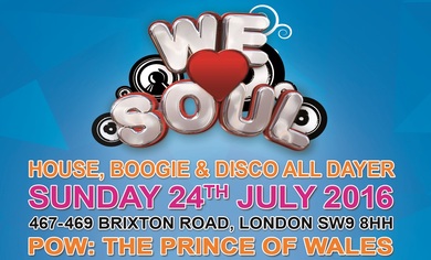 We Love Soul - Boogie House & Disco All Dayer