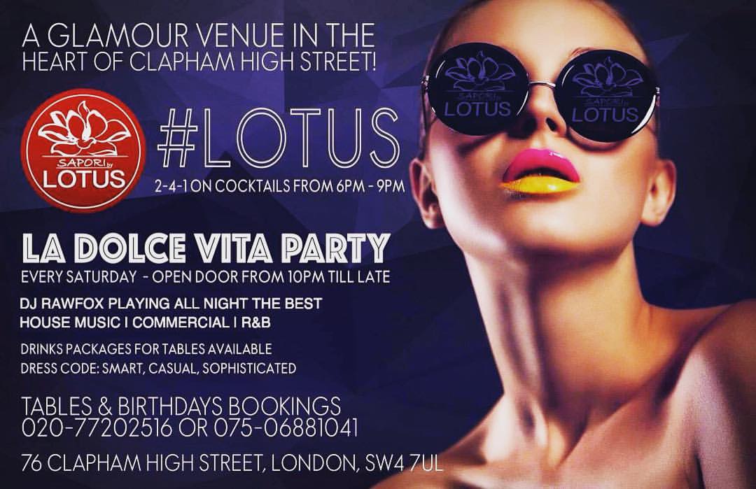 LA DOLCE VITA @LOTUS BAR