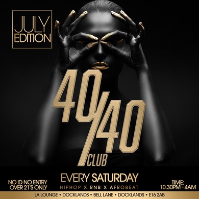 40/40 CLUB #Summer Of Afrobeats