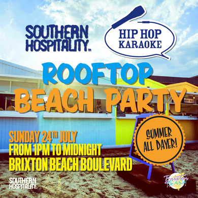 Hip Hop Karaoke Rooftop Beach Party