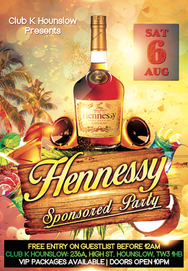 The Hennessy Sponsored Party