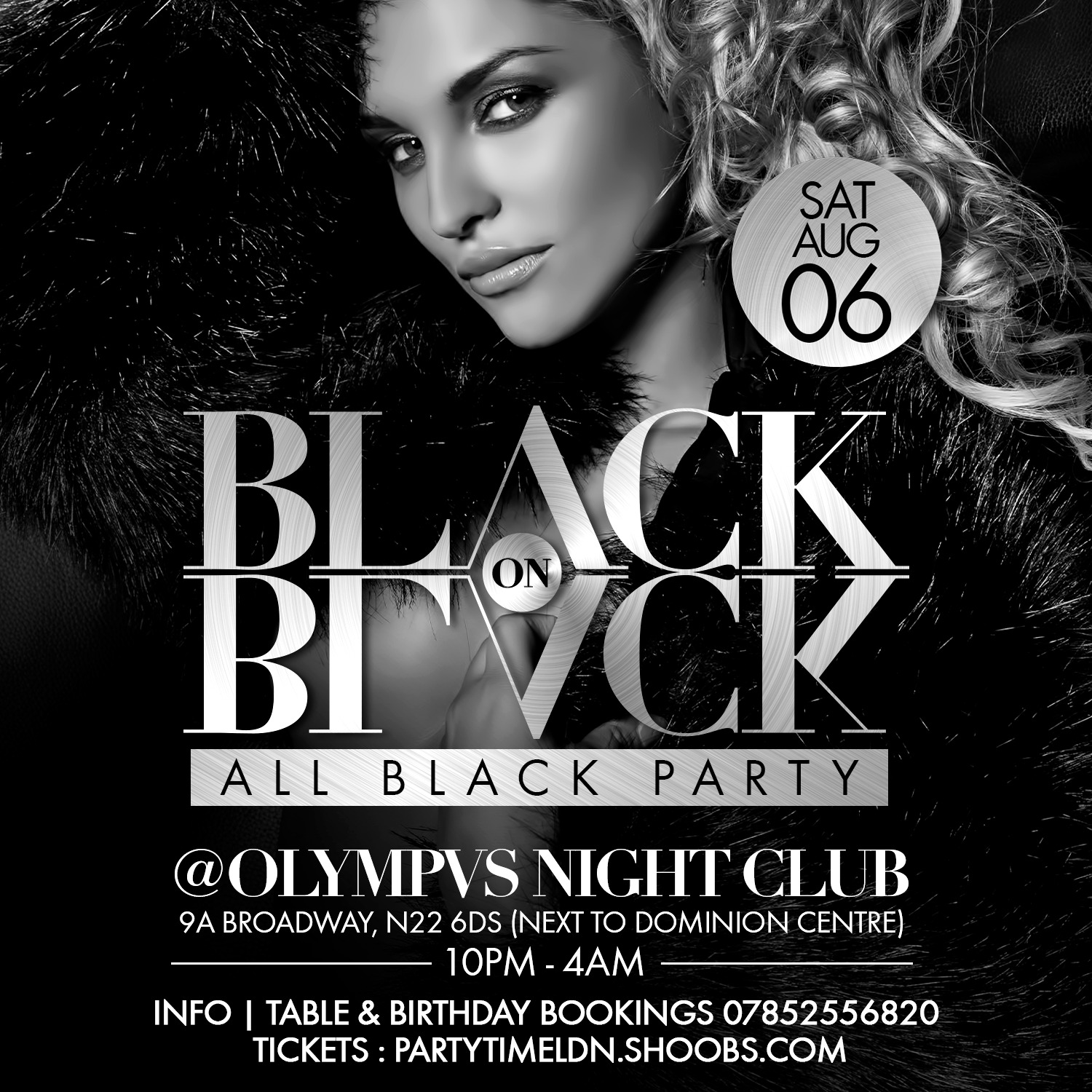 ★ ALL BLACK PARTY ★