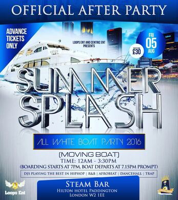 OFFICIAL SUMMER SPLASH AFTER PARTY