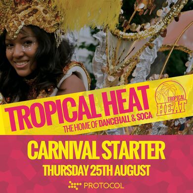 Ladies Free | Tropical Heat | Bank Holiday Sp