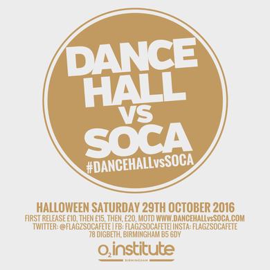 Dancehall vs Soca Birmingham | Halloween