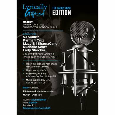 Lyrically Gifted Ladiesfirst Edition