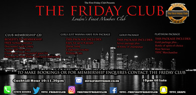 TFFC Presents - Friday's In The City