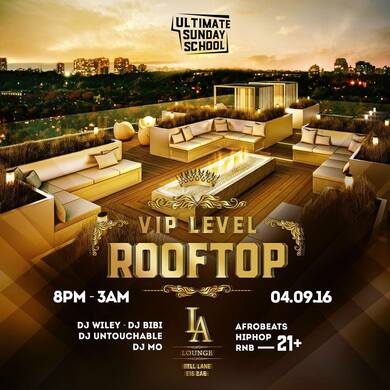 ROOFTOP BBQ & SHISHA PARTY