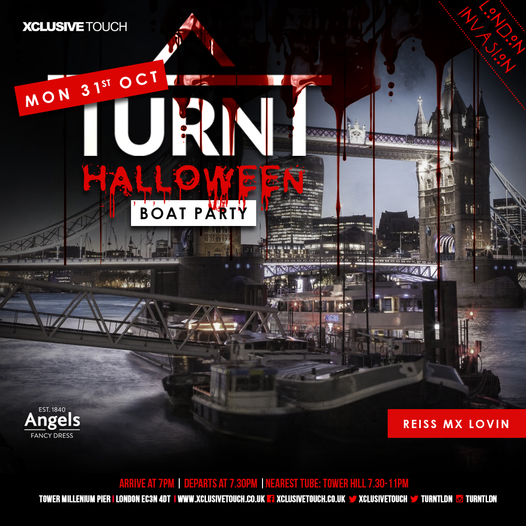 TURNT Halloween Boat Party
