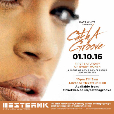 Catch A Groove - October Edition