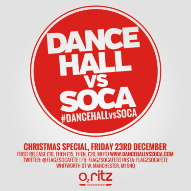 Dancehall vs Soca Manchester | Xmas Special